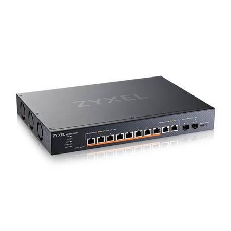 Zyxel XS1935-12HP, 8-port 90W Multi-Gigabit Smart Managed PoE++ 400Watt 802.3bt Switch, 2x 10GbE, 2 SFP+ Uplink